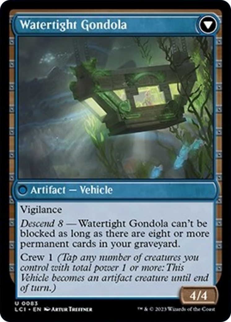 Waterlogged Hulk // Watertight Gondola [The Lost Caverns of Ixalan] | Enigma On Main