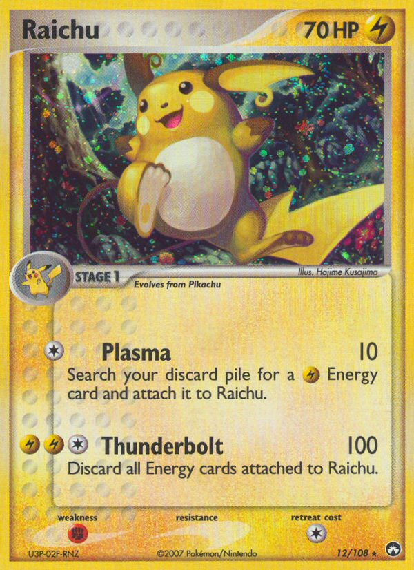 Raichu (12/108) [EX: Power Keepers] | Enigma On Main