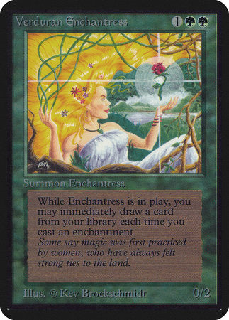 Verduran Enchantress [Limited Edition Alpha] | Enigma On Main