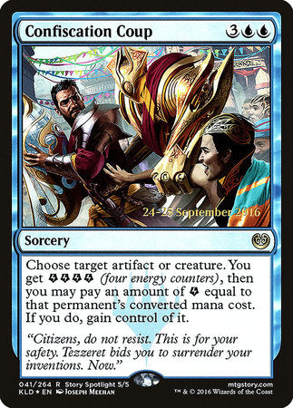 Confiscation Coup [Kaladesh Promos] | Enigma On Main