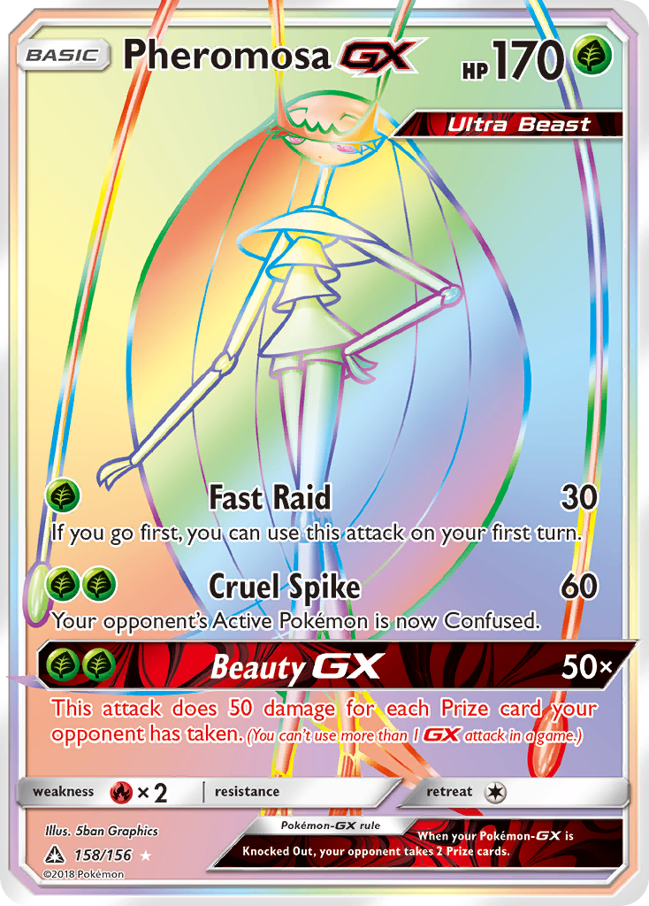 Pheromosa GX (158/156) [Sun & Moon: Ultra Prism] | Enigma On Main