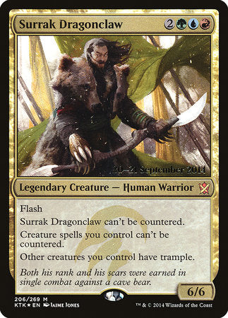 Surrak Dragonclaw [Khans of Tarkir Promos] | Enigma On Main