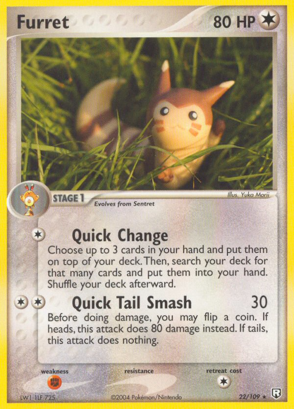 Furret (22/109) [EX: Team Rocket Returns] | Enigma On Main