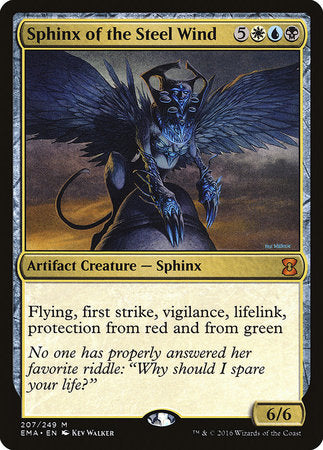 Sphinx of the Steel Wind [Eternal Masters] | Enigma On Main