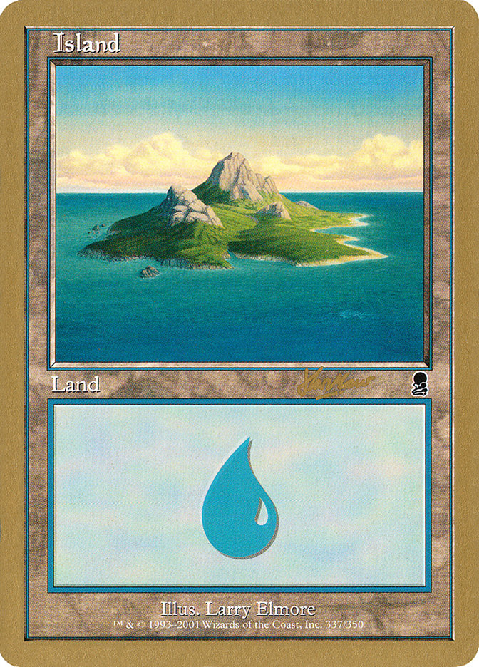 Island (shh337) (Sim Han How) [World Championship Decks 2002] | Enigma On Main