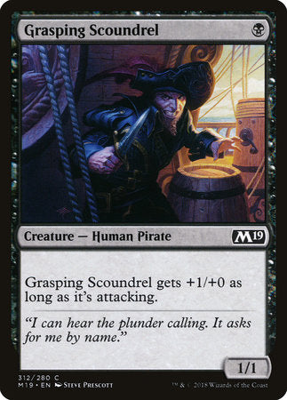 Grasping Scoundrel [Core Set 2019] | Enigma On Main