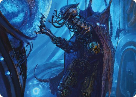 Atmosphere Surgeon Art Card [Phyrexia: All Will Be One Art Series] | Enigma On Main