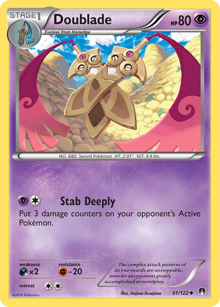 Doublade (61/122) [XY: BREAKpoint] | Enigma On Main