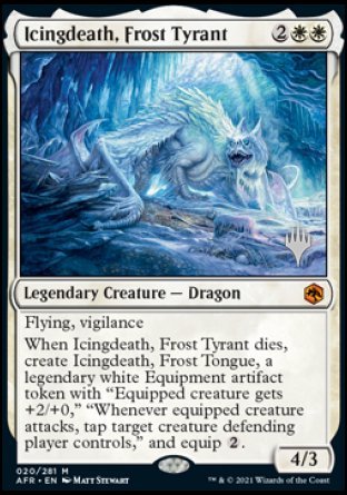 Icingdeath, Frost Tyrant (Promo Pack) [Dungeons & Dragons: Adventures in the Forgotten Realms Promos] | Enigma On Main