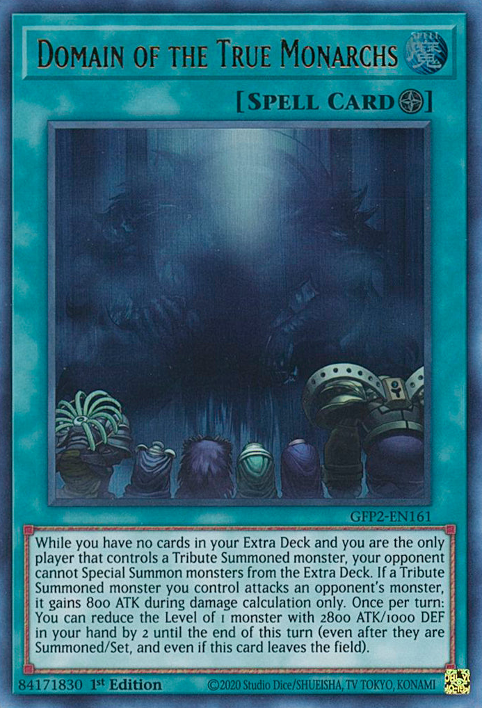 Domain of the True Monarchs [GFP2-EN161] Ultra Rare | Enigma On Main