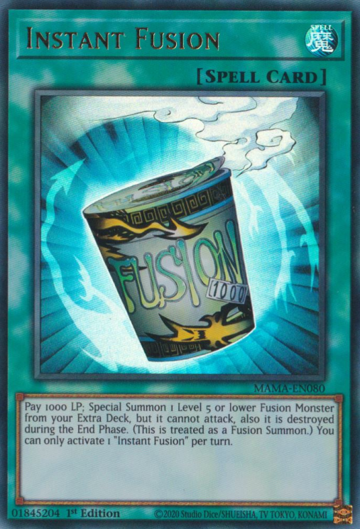 Instant Fusion [MAMA-EN080] Ultra Rare | Enigma On Main