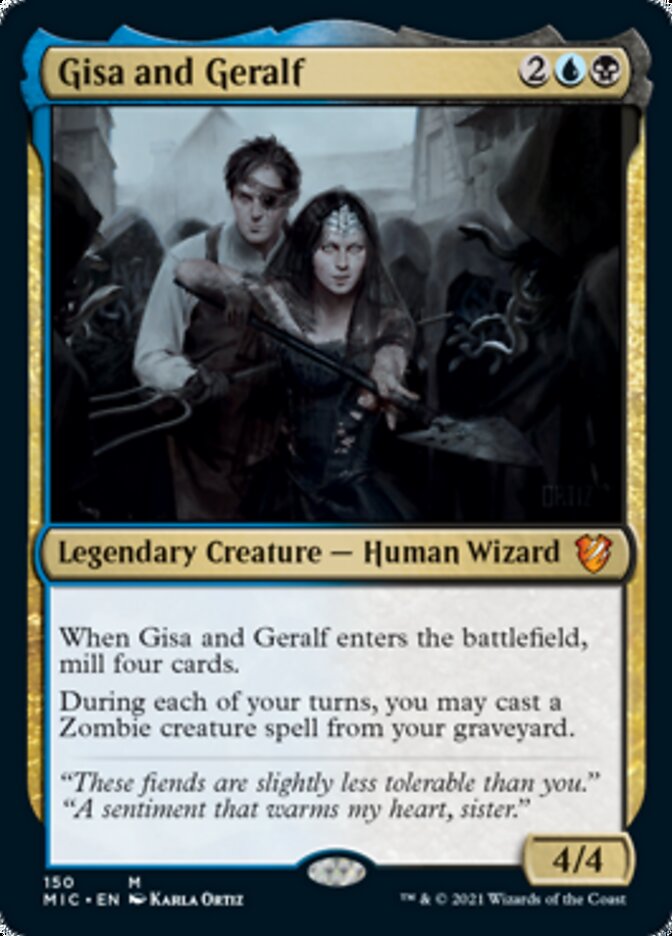 Gisa and Geralf [Innistrad: Midnight Hunt Commander] | Enigma On Main