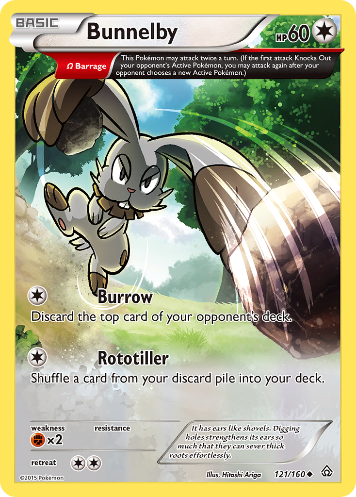 Bunnelby (121/160) [XY: Primal Clash] | Enigma On Main