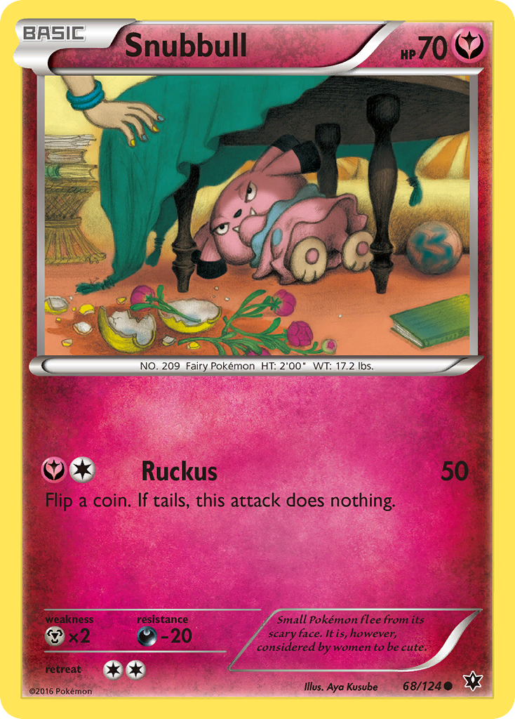 Snubbull (68/124) [XY: Fates Collide] | Enigma On Main