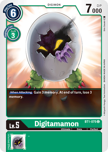 Digitamamon [BT1-075] [Release Special Booster Ver.1.0] | Enigma On Main