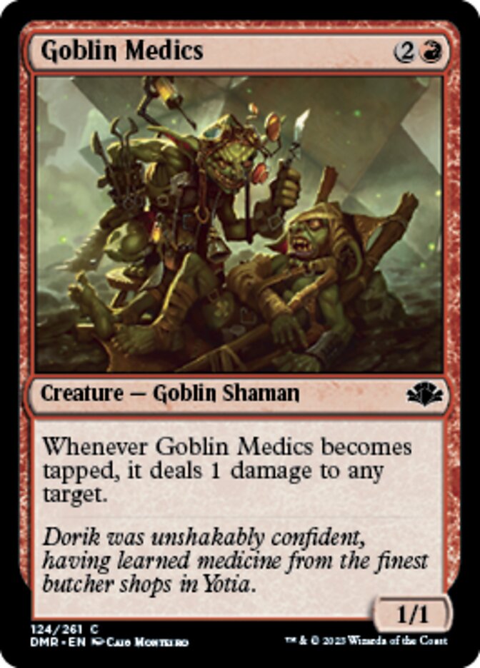 Goblin Medics [Dominaria Remastered] | Enigma On Main