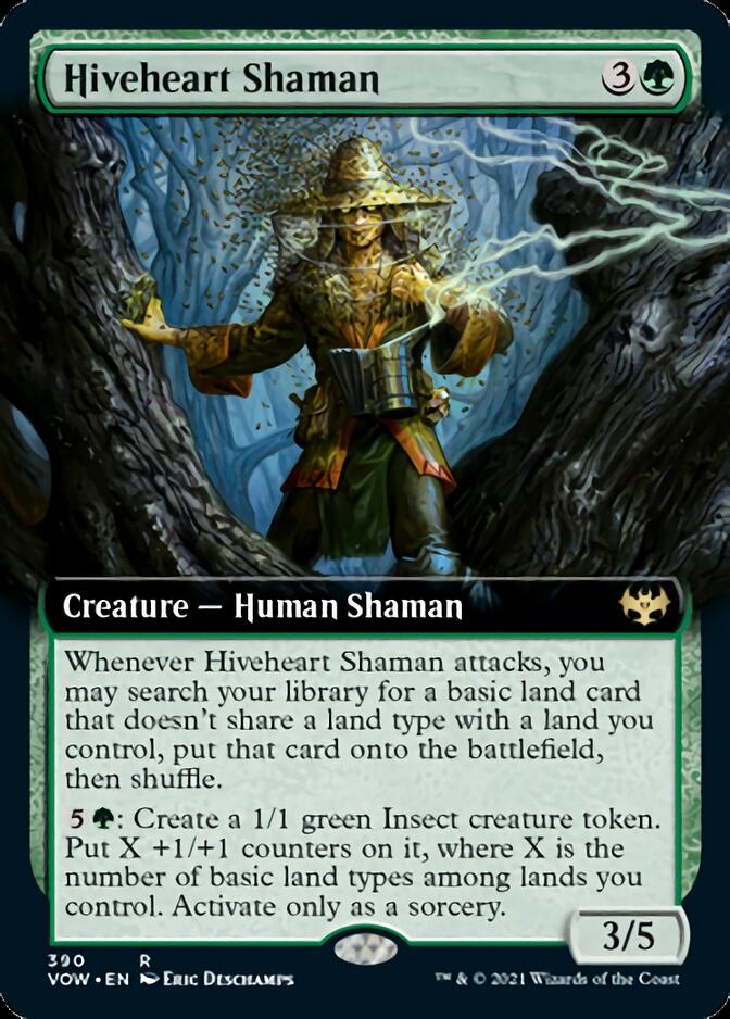 Hiveheart Shaman (Extended) [Innistrad: Crimson Vow] | Enigma On Main