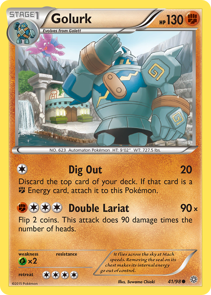 Golurk (41/98) [XY: Ancient Origins] | Enigma On Main