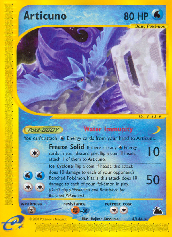 Articuno (4/144) [Skyridge] | Enigma On Main