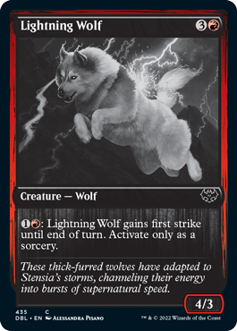 Lightning Wolf [Innistrad: Double Feature] | Enigma On Main