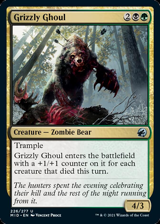 Grizzly Ghoul [Innistrad: Midnight Hunt] | Enigma On Main