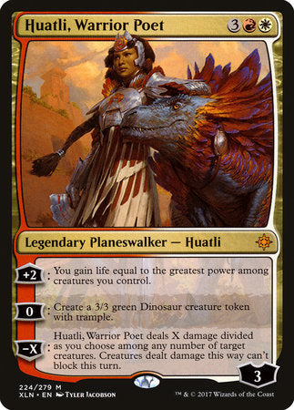 Huatli, Warrior Poet [Ixalan] | Enigma On Main