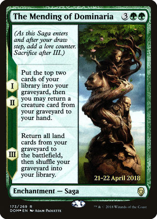The Mending of Dominaria [Dominaria Promos] | Enigma On Main