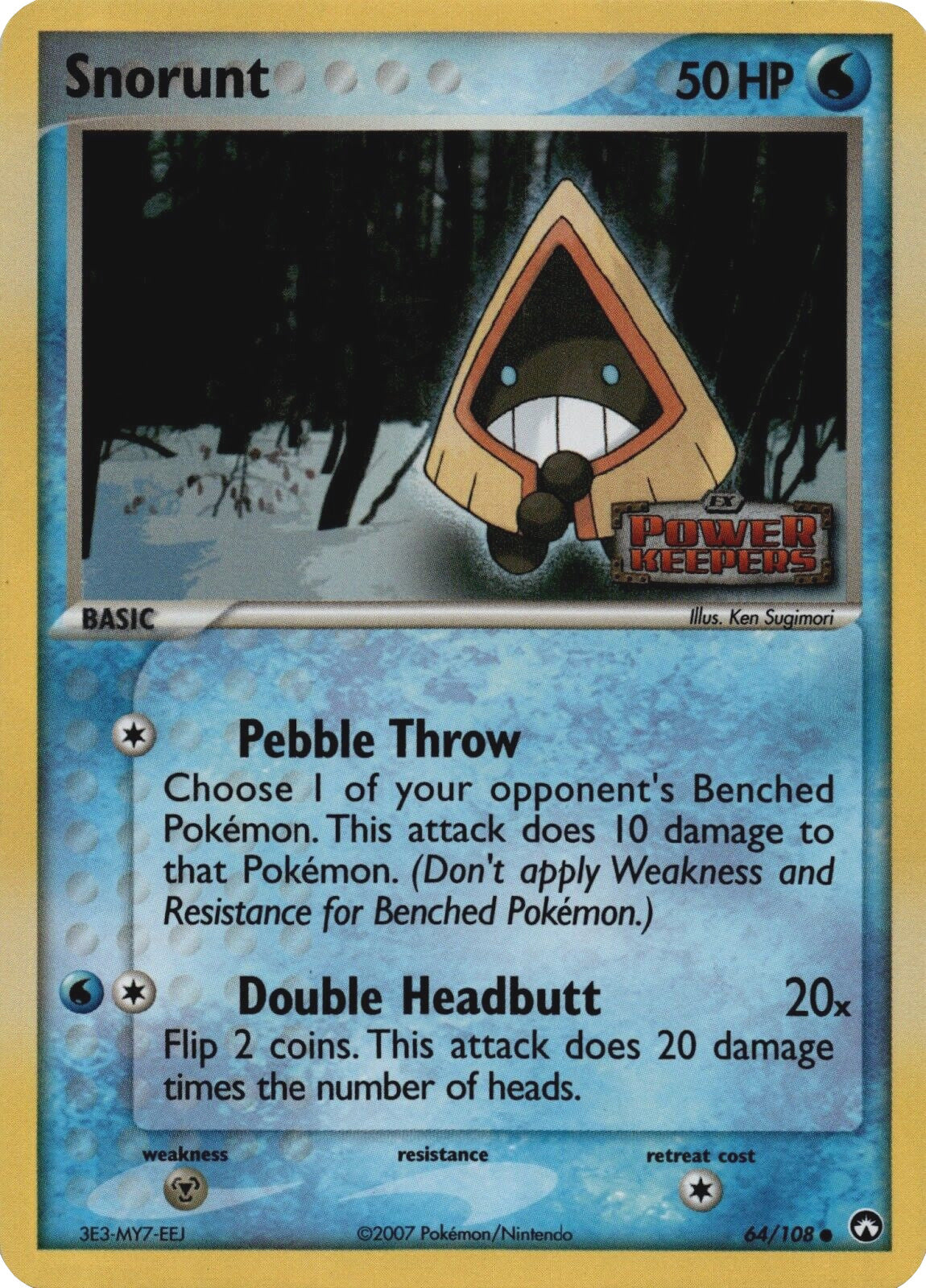 Snorunt (64/108) (Stamped) [EX: Power Keepers] | Enigma On Main