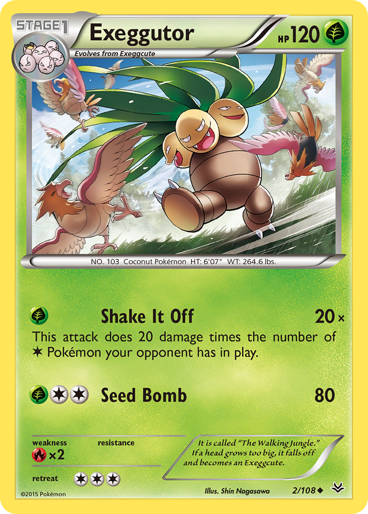 Exeggutor (2/108) [XY: Roaring Skies] | Enigma On Main