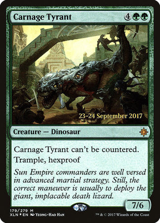 Carnage Tyrant [Ixalan Promos] | Enigma On Main