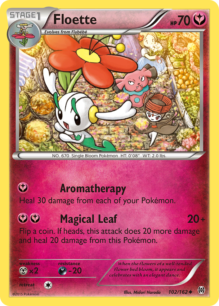 Floette (102/162) [XY: BREAKthrough] | Enigma On Main