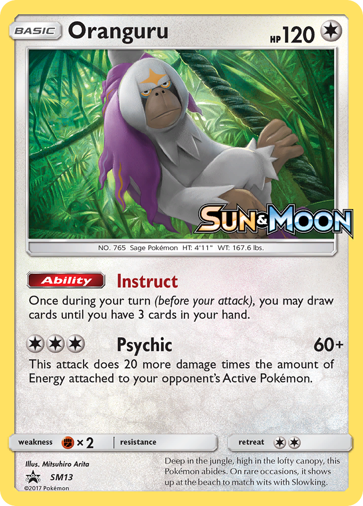 Oranguru (SM13) [Sun & Moon: Black Star Promos] | Enigma On Main