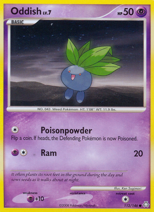 Oddish (112/146) [Diamond & Pearl: Legends Awakened] | Enigma On Main