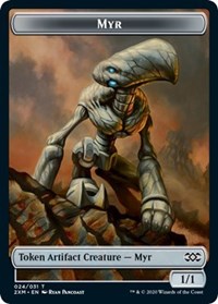 Myr (024) // Shapeshifter Double-sided Token [Double Masters Tokens] | Enigma On Main