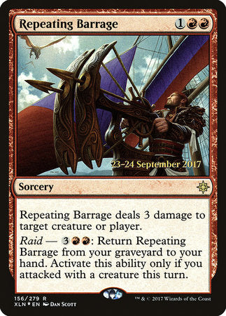 Repeating Barrage [Ixalan Promos] | Enigma On Main