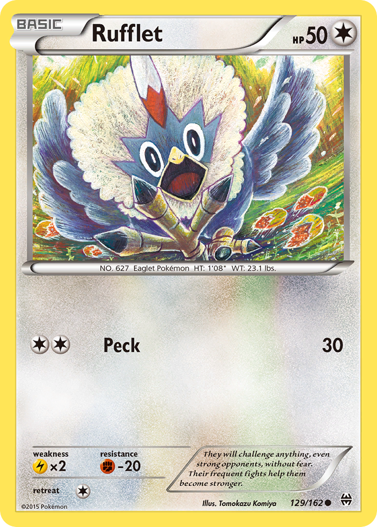 Rufflet (129/162) [XY: BREAKthrough] | Enigma On Main