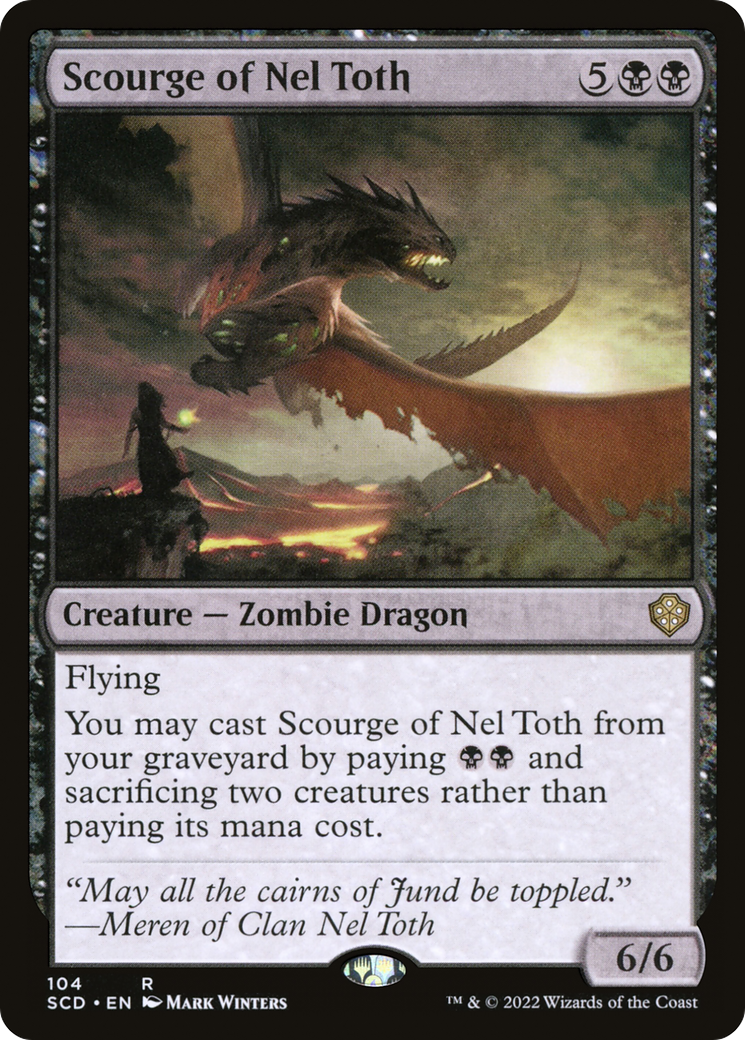 Scourge of Nel Toth [Starter Commander Decks] | Enigma On Main