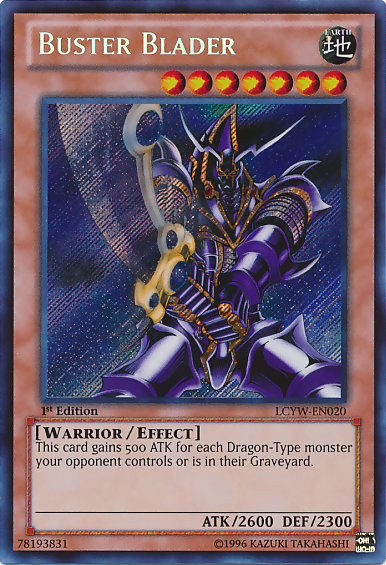 Buster Blader [LCYW-EN020] Secret Rare | Enigma On Main