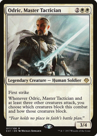 Odric, Master Tactician [Archenemy: Nicol Bolas] | Enigma On Main