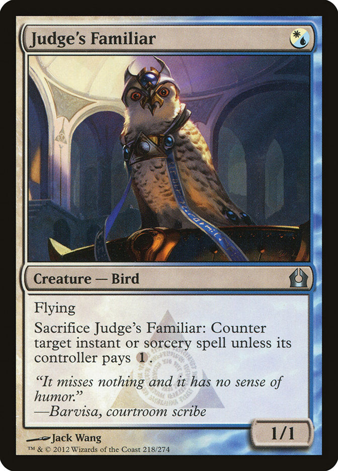 Judge's Familiar [Return to Ravnica] | Enigma On Main