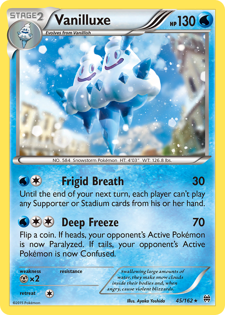 Vanilluxe (45/162) [XY: BREAKthrough] | Enigma On Main