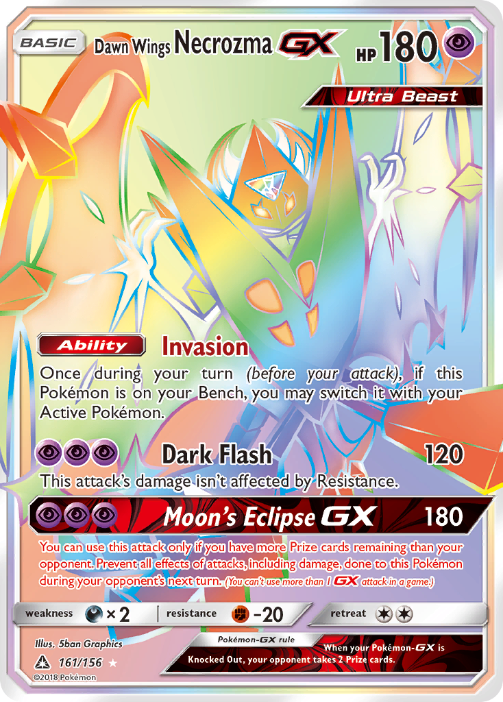 Dawn Wings Necrozma GX (161/156) [Sun & Moon: Ultra Prism] | Enigma On Main