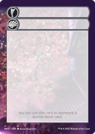 Helper Card (3/9) [Kamigawa: Neon Dynasty Tokens] | Enigma On Main