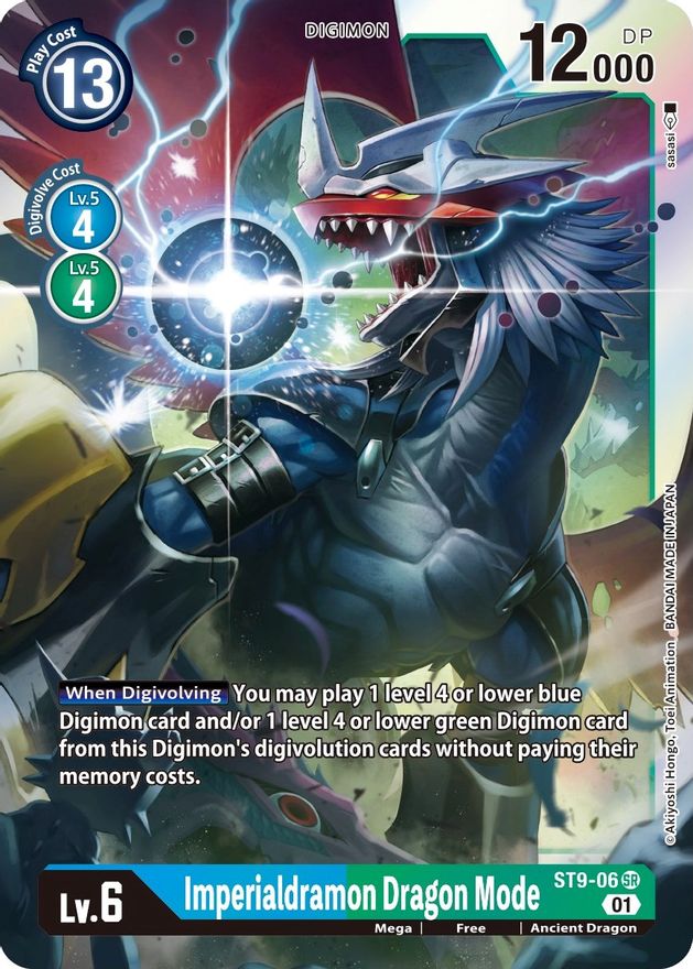 Imperialdramon Dragon Mode [ST9-06] [Starter Deck: Ultimate Ancient Dragon] | Enigma On Main