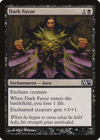 Dark Favor [Magic 2012] | Enigma On Main