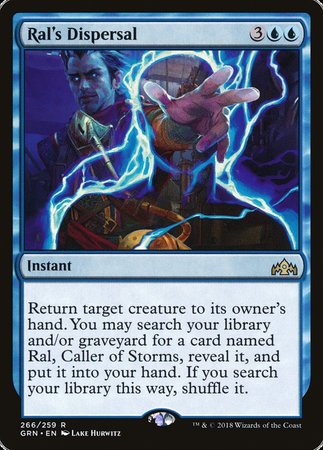 Ral's Dispersal [Guilds of Ravnica] | Enigma On Main