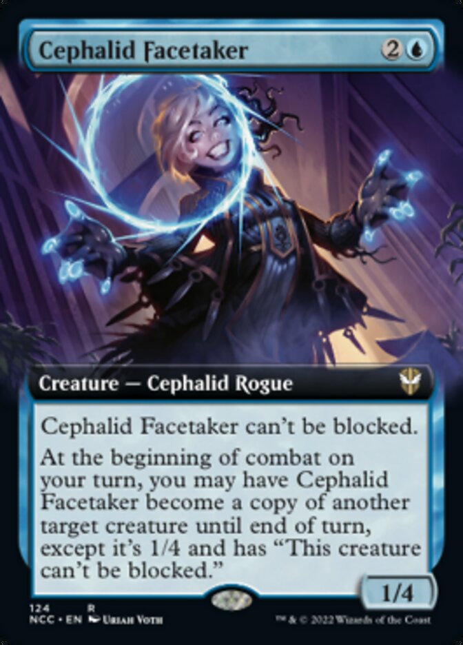 Cephalid Facetaker (Extended Art) [Streets of New Capenna Commander] | Enigma On Main