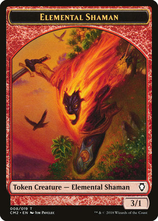 Elemental Shaman Token [Commander Anthology Volume II Tokens] | Enigma On Main