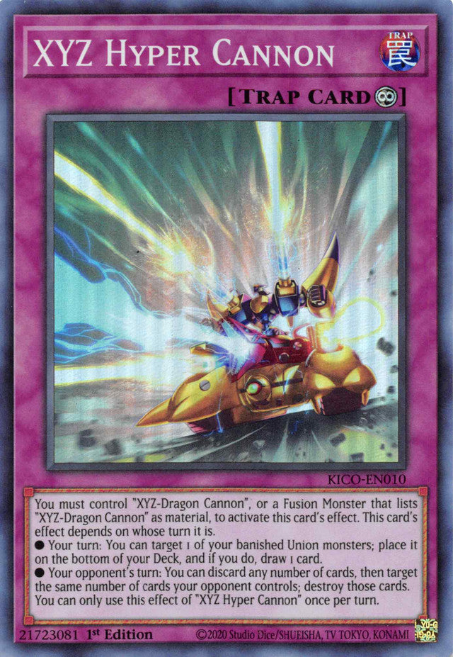 XYZ Hyper Cannon (Super Rare) [KICO-EN010] Super Rare | Enigma On Main