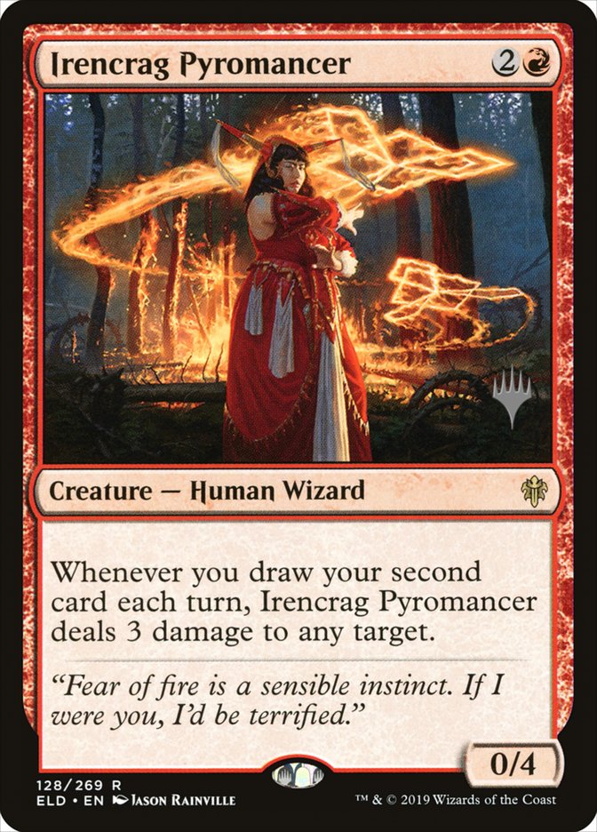 Irencrag Pyromancer (Promo Pack) [Throne of Eldraine Promos] | Enigma On Main